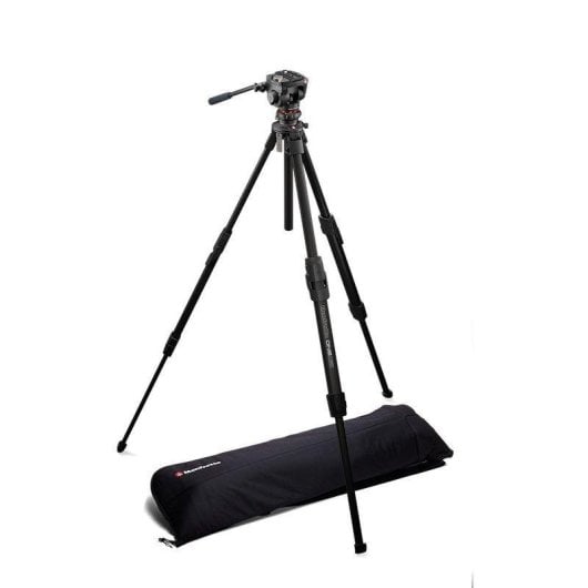 Stativ Manfrotto ONE MKONEA-500X Aluminium Fluidkopf Hybrid 181 cm 5 kg Schwarz