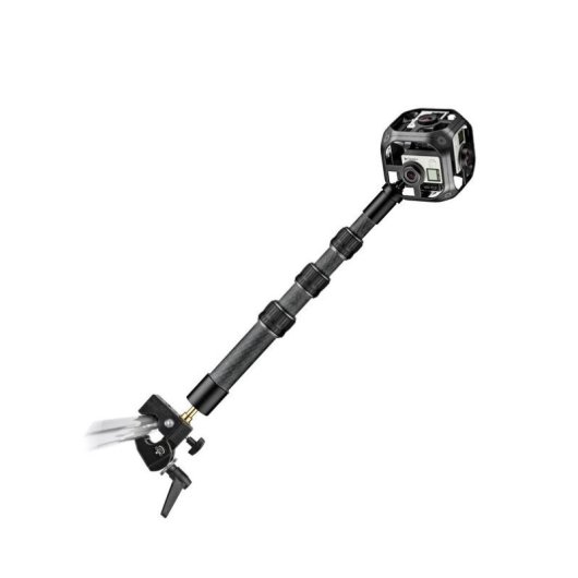 Perche VR Manfrotto MBOOMCFVR-S Carbone 80 cm 2 kg Double Filetage