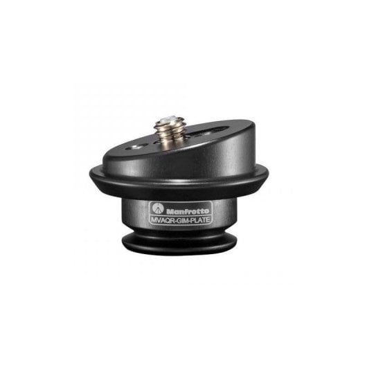 Montageplatte Manfrotto MVAQR-GIM-PLATE Aluminium 3/8 1/4 50mm GimBoom