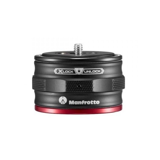 Sistema de libertação rápida Manfrotto MVAQR 20 kg alumínio 360° 60 mm