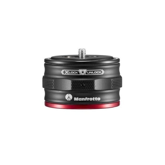 Sistema de libertação rápida Manfrotto MVAQR 20 kg alumínio 360° 60 mm