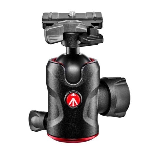 Stativkopf Manfrotto MH496-BH Aluminium Kugelkopf 10 kg Tragkraft Schnellwechselplatte
