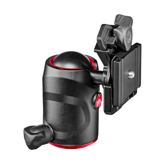 Stativkopf Manfrotto MH496-BH Aluminium Kugelkopf 10 kg Tragkraft Schnellwechselplatte