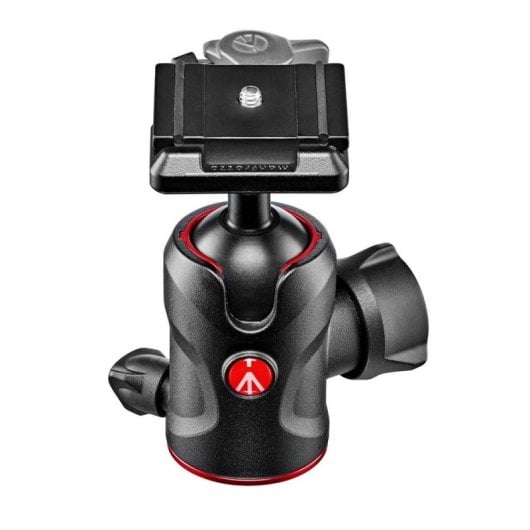 Stativkopf Manfrotto MH496-BH Aluminium Kugelkopf 10 kg Tragkraft Schnellwechselplatte