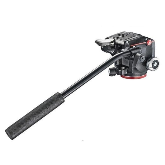 Stativkopf Manfrotto MHXPRO-2W Fluidkopf 4 kg Aluminium Schwarz 100 mm