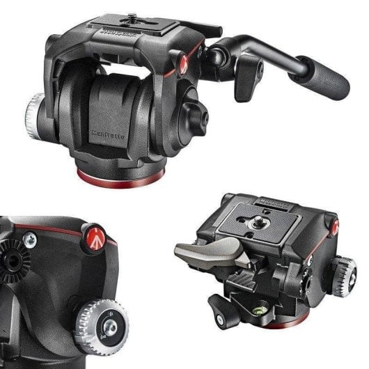 Tête fluide Manfrotto MHXPRO-2W aluminium légère 4 kg 2D