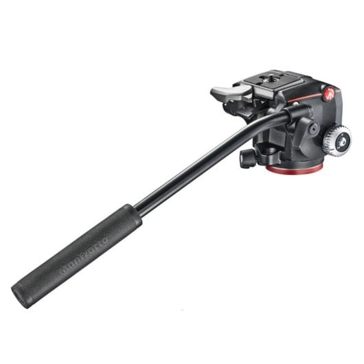 Stativkopf Manfrotto MHXPRO-2W Fluidkopf 4 kg Aluminium Schwarz 100 mm