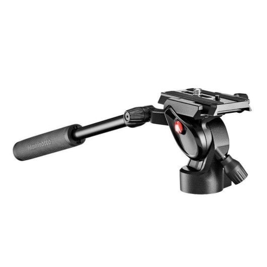 Rotula de vídeo Manfrotto MVH400AH compacta con movimiento fluido y soporte 4 kg