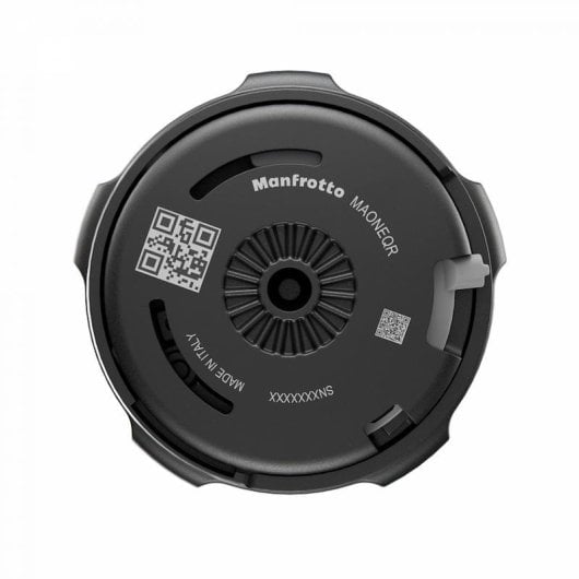 Adaptador de cabeza Manfrotto Xchange Base aluminio 20 kg negro compacto