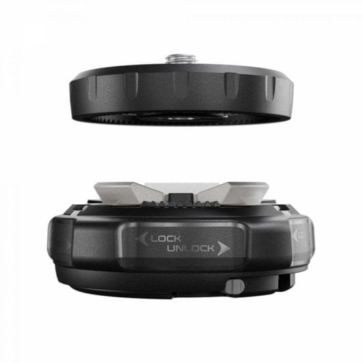 Accesorio para trípode Manfrotto Xchange Base negra aluminio-acero capacidad 20 kg