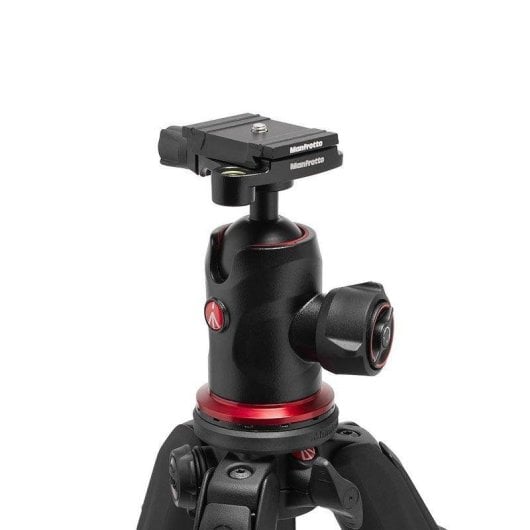 Treppiede Manfrotto MK190X3 alluminio con testa a sfera 496Arca, portata 10 kg