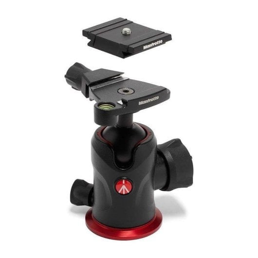 Treppiede Manfrotto MK190X3 alluminio con testa a sfera 496Arca, portata 10 kg