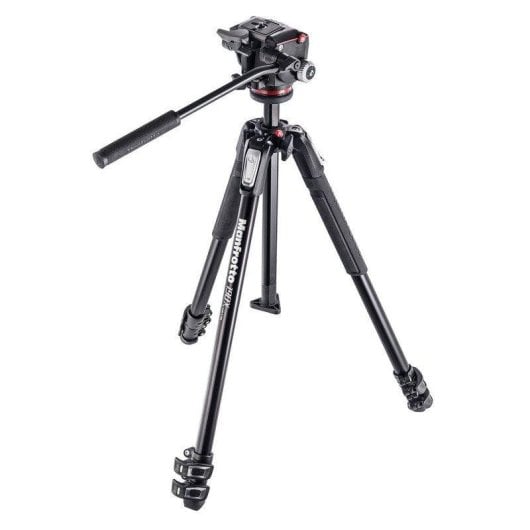 Trépied Manfrotto MK190X3-2W aluminium 3 sections rotule fluide XPRO