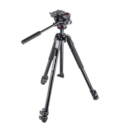 Trépied Manfrotto MK190X3-2W aluminium 3 sections rotule fluide XPRO
