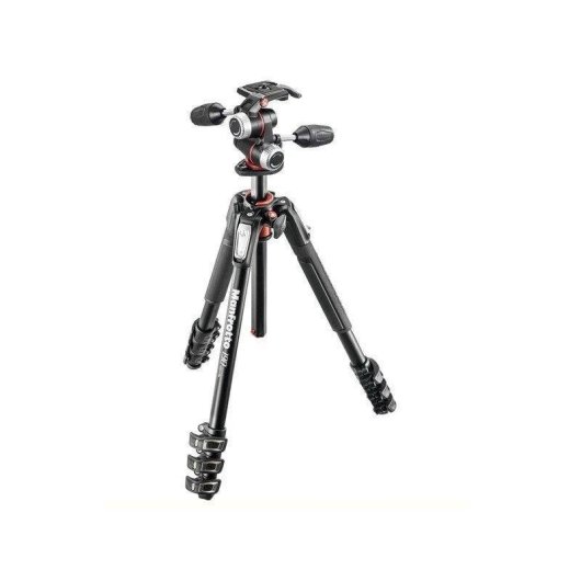 Trípode Manfrotto MK190XPRO4-3W aluminio 4 sections rotula 3D 173 cm 6 kg