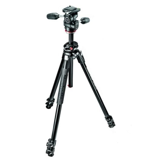 Trípode Manfrotto MK290DUA3-3W Alumínio 175,5 cm Cabeça 3D Coluna 90°