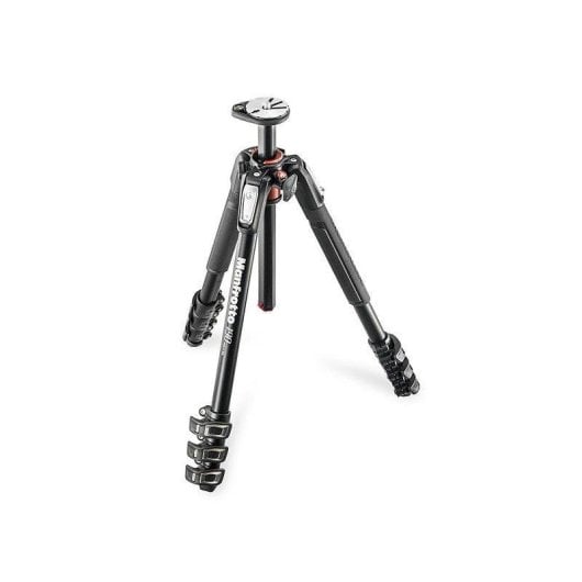 Treppiede Manfrotto MT190XPRO4 alluminio 4 sezioni 160 cm nero compatto