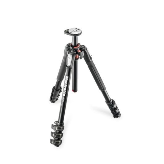 Treppiede Manfrotto MT190XPRO4 alluminio 4 sezioni 160 cm nero compatto