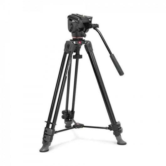 Stativ Manfrotto MVK500XAM Video Aluminium mit 500X Fluidkopf und 155 cm Höhe