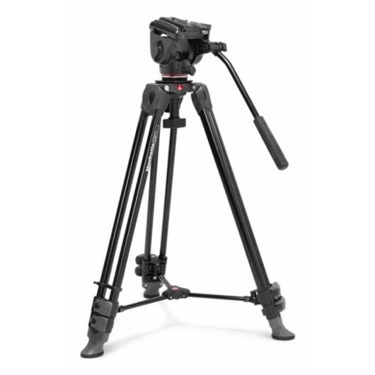 Stativ Manfrotto MVK500XAM Video Aluminium mit 500X Fluidkopf und 155 cm Höhe