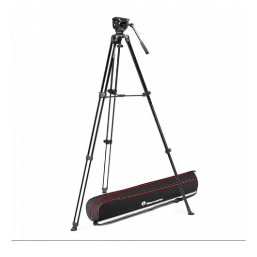 Stativ Manfrotto MVK500XAM Video Aluminium mit 500X Fluidkopf und 155 cm Höhe