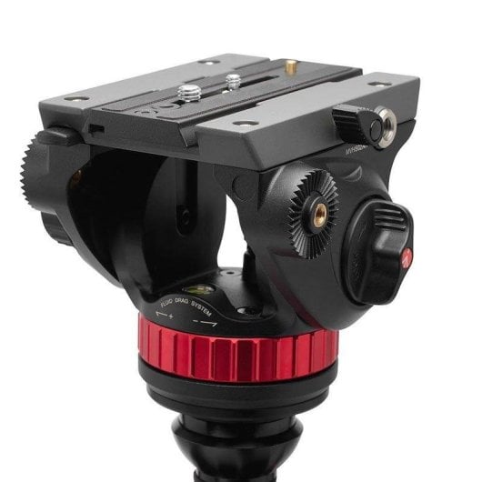 Trípode Manfrotto MVK502055CXPROV carbono con rótula fluida 502, base 75 mm