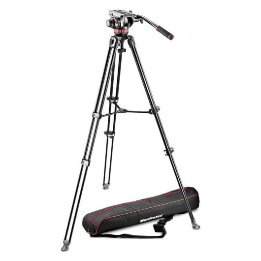 Stativ Manfrotto MVK502AM-1 Videostativ 156 cm 4 kg max. Traglast Schwarz