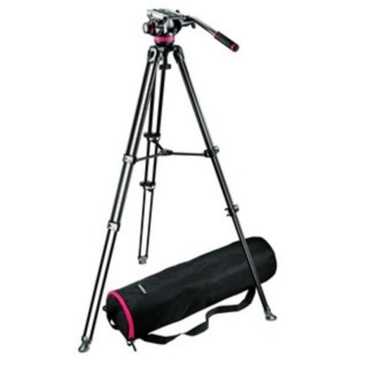 Stativ Manfrotto MVK502AM-1 Videostativ 156 cm 4 kg max. Traglast Schwarz
