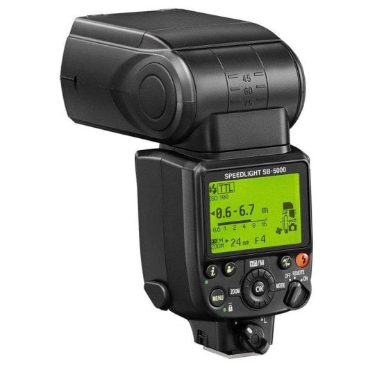 Flash Fotográfico Nikon SB-5000 i-TTL 420g Preto