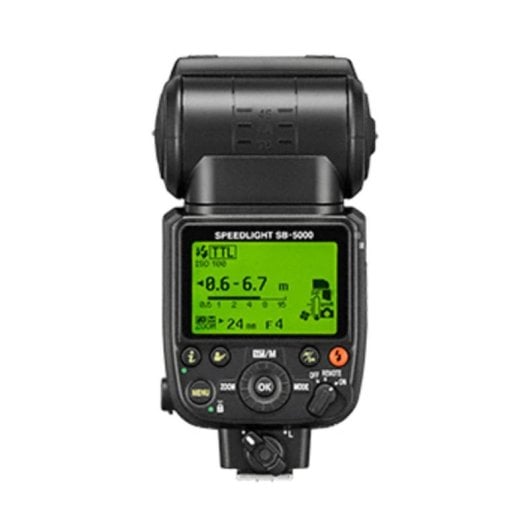 Flash Fotográfico Nikon SB-5000 i-TTL 420g Preto