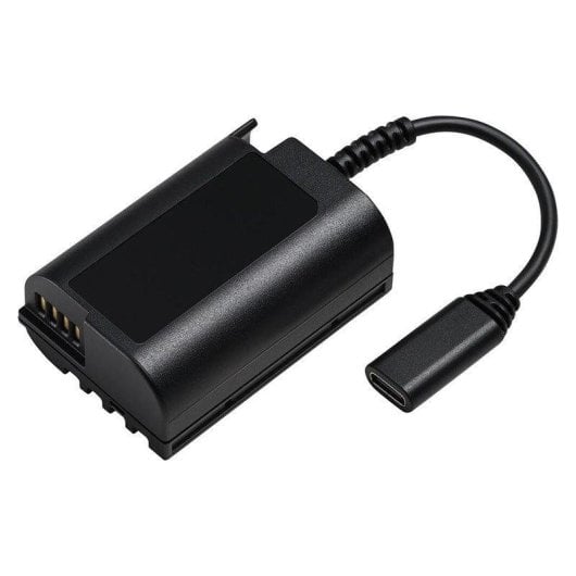 Coupler DC Panasonic DMW-DCC18GU para cámaras GH7 compatibilidad BLK22 USB PD