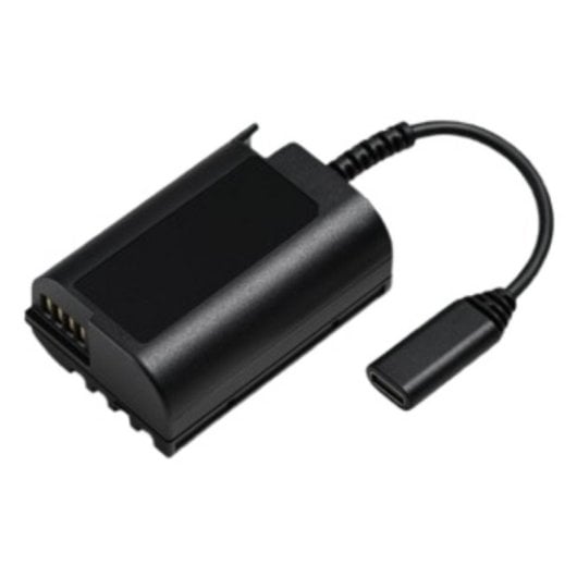Coupler DC Panasonic DMW-DCC18GU para cámaras GH7 compatibilidad BLK22 USB PD