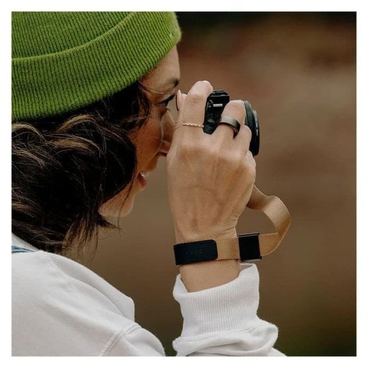 Correia Peak Design Cuff CF-CY-3 para Câmara Ação Couro Nylon Coyote 19 mm 90 kg