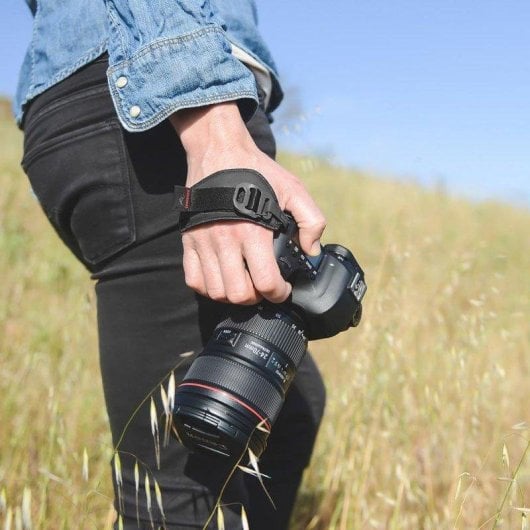 Alça de mão Peak Design CL-3 Preta ajuste rápido capacidade até 90 kg