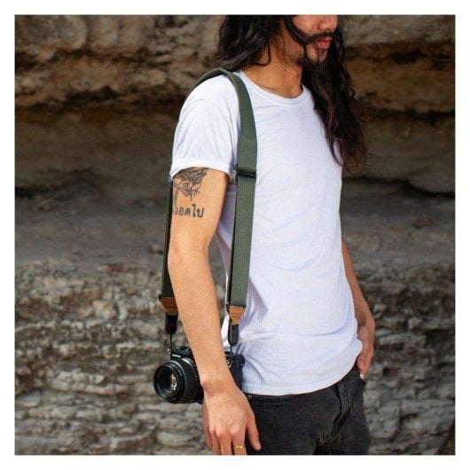 Correa Peak Design Slide Sage nylon y cuero ultraajustable para cámara digital