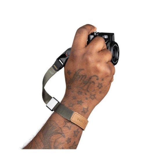 Correa Peak Design Cuff Sage CF-SG-3 cuero nylon segura ultra ligera 90 kg