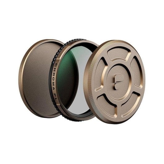 Filtro de lente PolarPro McKinnon 135 Series Chroma CP 77 mm polarizador oro