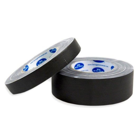 Fita Gaffer Savage Rouleau 25mm x 50m Preta Resistência Profissional