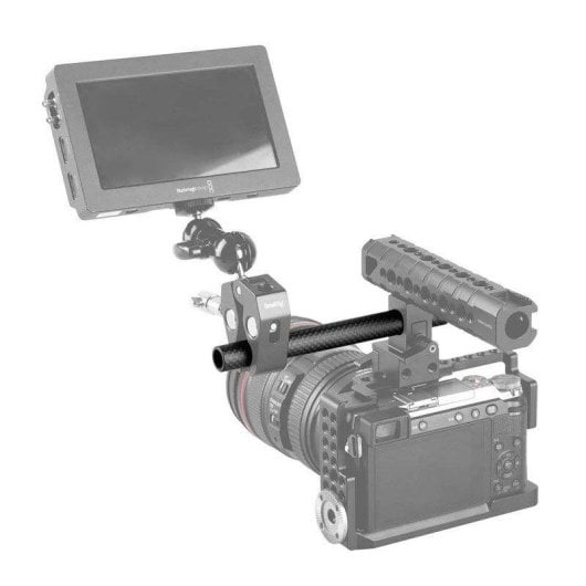 Varilla Smallrig 1872 Fibra de Carbono 15mm Par Leve e Resistente