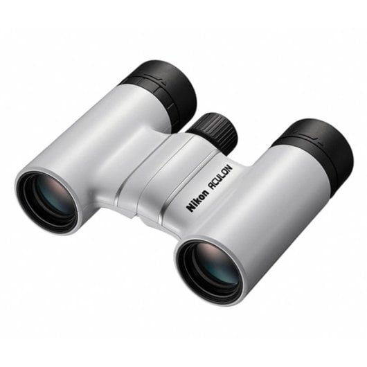 Binocular Nikon Aculon T02 8x21 Blanco compacto 8x óptica multi-capa 195 g