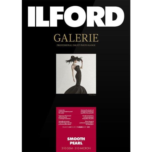 Papel Fotográfico Ilford Galerie Smooth Pearl 310gsm 12,7x17,8cm 100 folhas