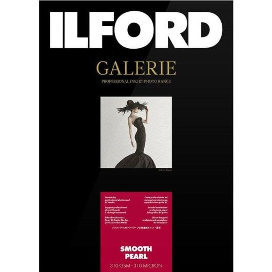Papel fotográfico Ilford Galerie Smooth Pearl 310gsm A4 100 hojas acabado perla