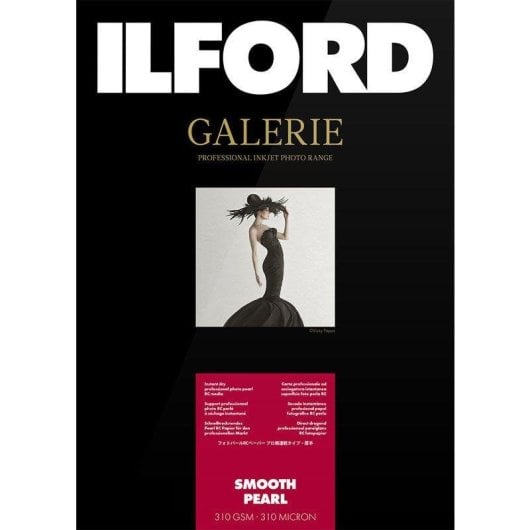 Papel Fotográfico Ilford Prestige Smooth Pearl 310g A4 25 folhas acabamento perlado