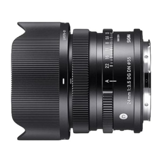 Obiettivo Sigma 24mm F3.5 DG DN Contemporary Montura L Paraluce Incluso Nero