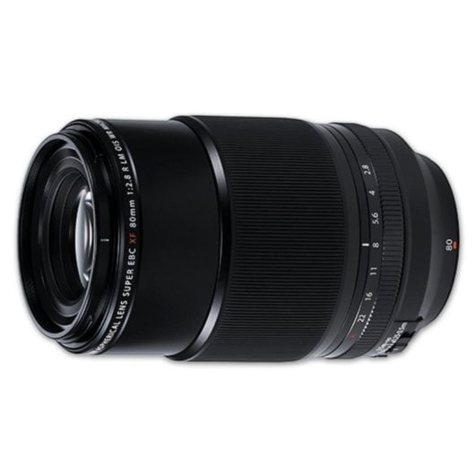 Objetivo Fujifilm XF 80mm F2.8 R LM OIS WR Macro Estabilizado Montura XF Parasol Negro