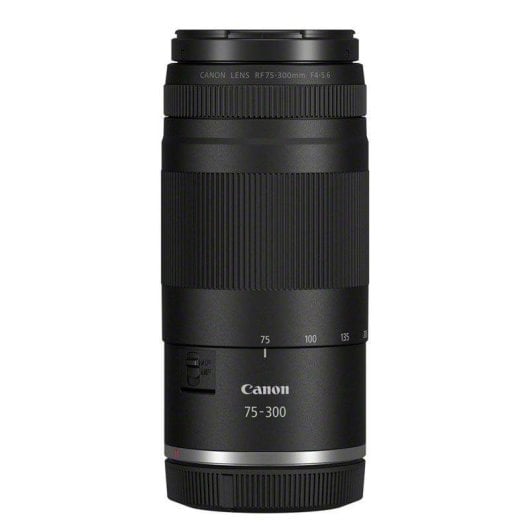 Objectif Canon RF 75-300mm F4-5.6 Zoom Téléphoto Monture RF Parasol ET-60 Inclus