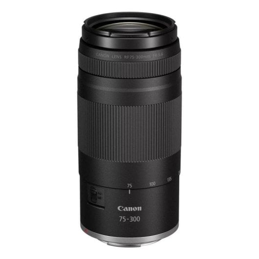 Objektiv Canon RF 75-300mm F4-5.6 Zoom Tele Mount RF Leicht Schwarz
