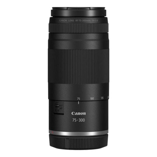 Objectif Canon RF 75-300mm F4-5.6 Zoom Téléphoto Monture RF Parasol ET-60 Inclus
