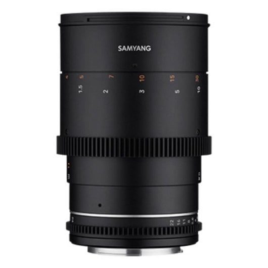 Objectif Samyang VDSLR 135mm T2.2 MK2 Monture Canon EF Parasol Inclus