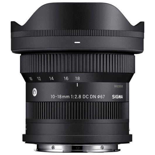 Obiettivo Sigma 10-18mm F2.8 DC DN Contemporary Montura Sony E Paraluce Incluso